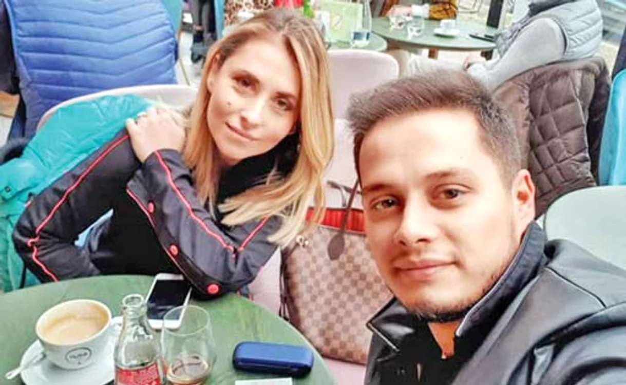 Bianca Sârbu și cel de-al doilea soț, Bogdan Romanescu
