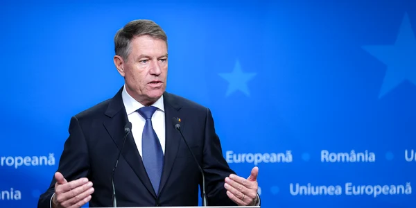 Klaus Iohannis inainte de Consiliul European FOTO Presidency jpg
