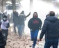 Protest violent la Bruxelles faţă de măsurile anti-Covid 21 noiembrie 2021 FOTO Profimedia