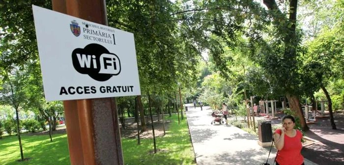 Majoritatea punctelor de acces sunt situate în parcurile din municipiu FOTO: Adevărul