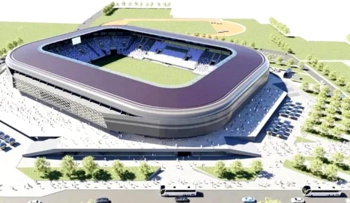 Noul stadion are o capacitate de peste 15.000 de oameni / foto: Facebook