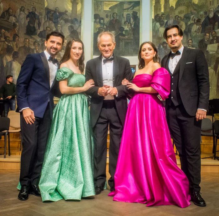 George Vărban, Mihaela Vîrban, Cristian Mandeal, Denisa Iamandi, Darius Gruiță. Foto Bogdan Meseșan