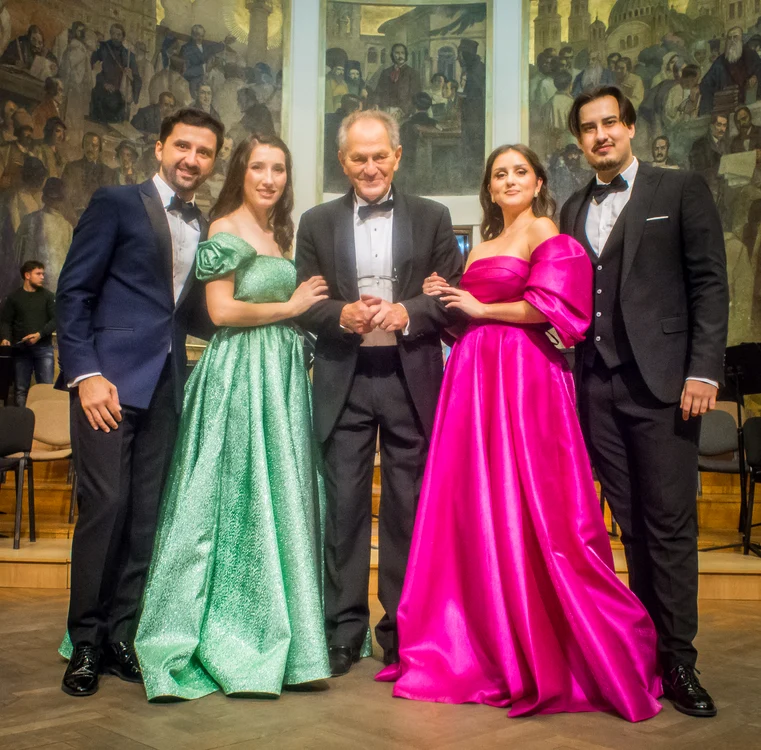 George Vărban, Mihaela Vîrban, Cristian Mandeal, Denisa Iamandi, Darius Gruiță. Foto Bogdan Meseșan