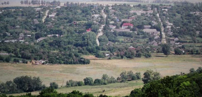 Satul românesc Moldavskoie, din Caucaz FOTO Vasile Şoimaru în ”Românii de jurul României”.