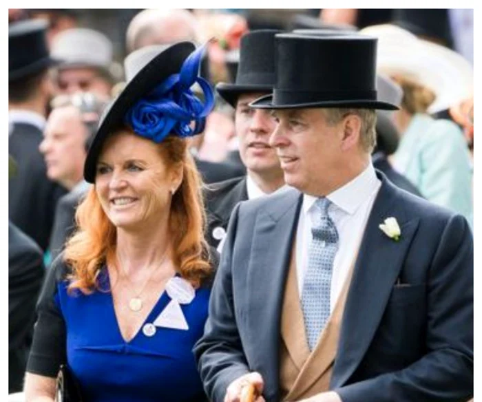 Sarah Ferguson a fost căsătorită cu prinţul Andrew. FOTO Profimedia