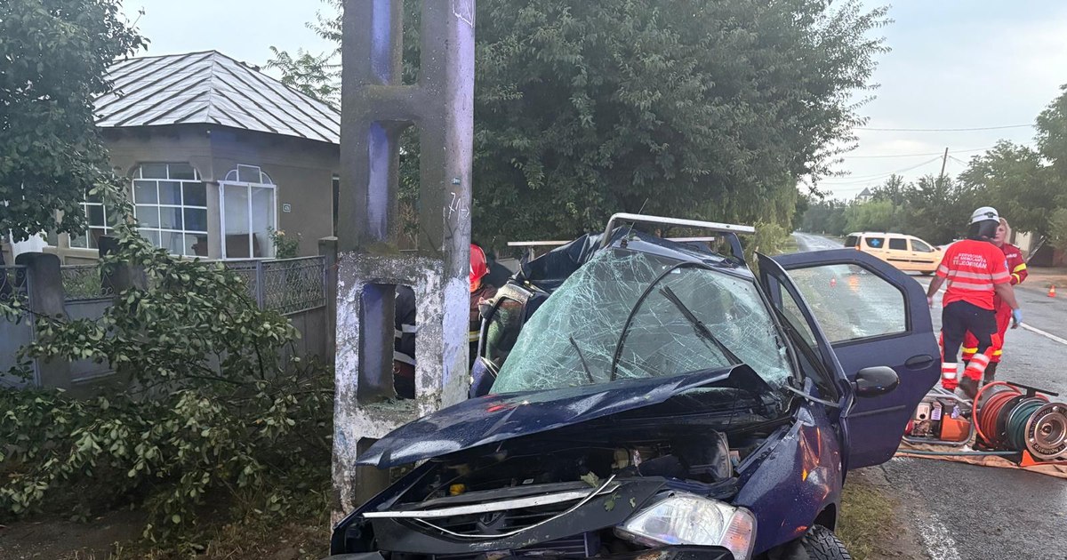 Accident tragic în Teleorman: doi tineri au pierdut viața pe șosea.
