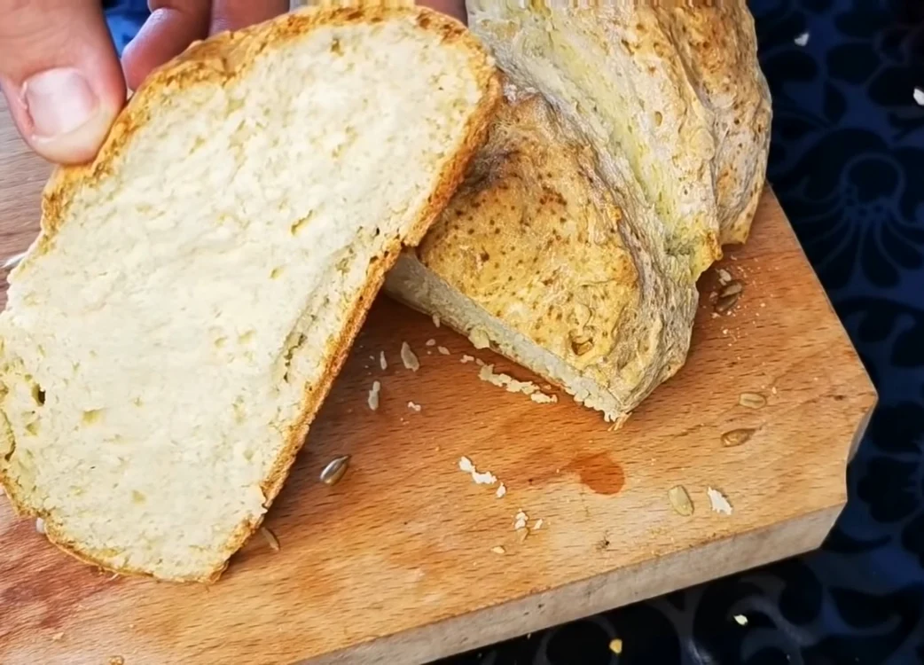 Pâine pufoasă fără drojdie