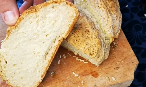 Pâine pufoasă fără drojdie