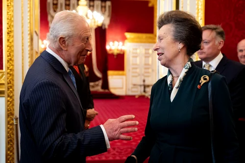 Prințesa Anne și Regele Charles