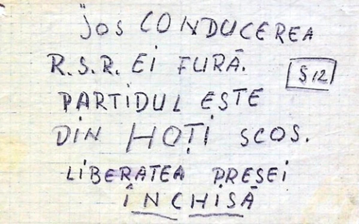Mesaje interceptate FOTO CNSAS/Poșta Română