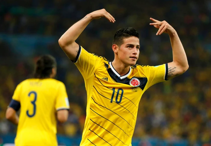 
    James Rodriguez a fost în formă maximăFoto: Reuters  