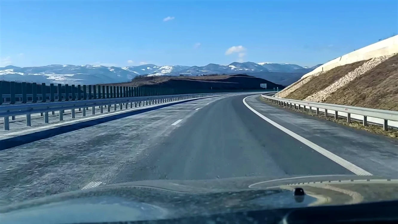 Imagini spectaculoase pe A 3 - Nădăşelu - Câmpia Turzii. FOTO: Alexandru Duma