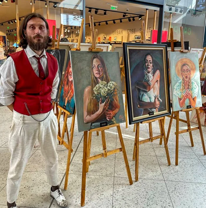 Mihai Nistor, artistul cu mii de fețe. FOTO Colecția personală