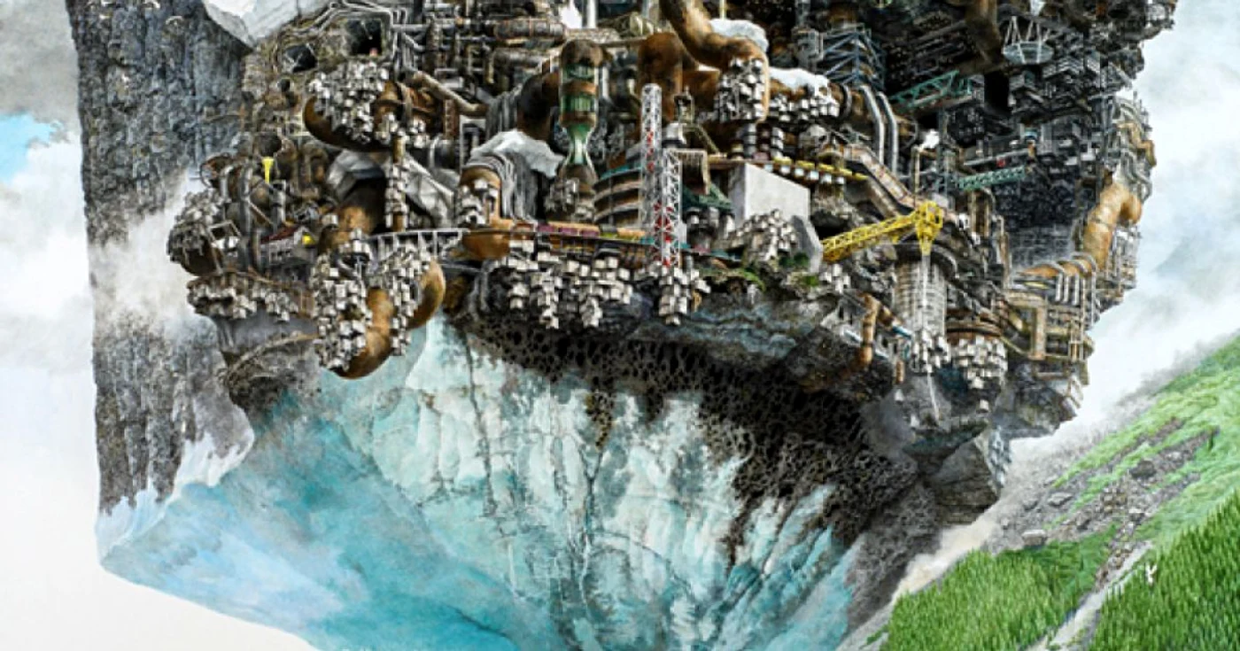 Lucrarea „Meltdown“ din cea mai recentă expoziţie, care înfăţişează efectul cutremurului din Japonia, 2011