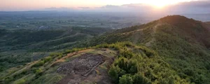 Templu elenistic descoperit de arheologi în situl antic de la Bushat (© Universitatea din Varșovia)