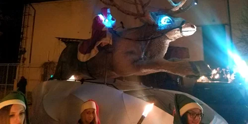 Moş Crăciun a sosit la Târgovişte