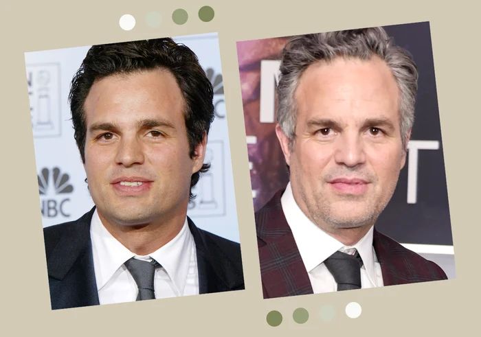 Mark Ruffalo, în tinerete (în stânga) și în prezent (în dreapta) / fotografii: Getty Images.