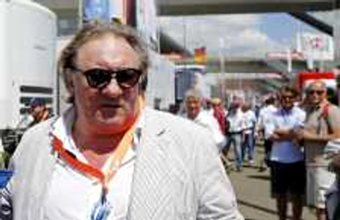 Gerard Depardieu a fost în vizită la vila lui Aleksandr Lukaşenko  FOTO: Reuters