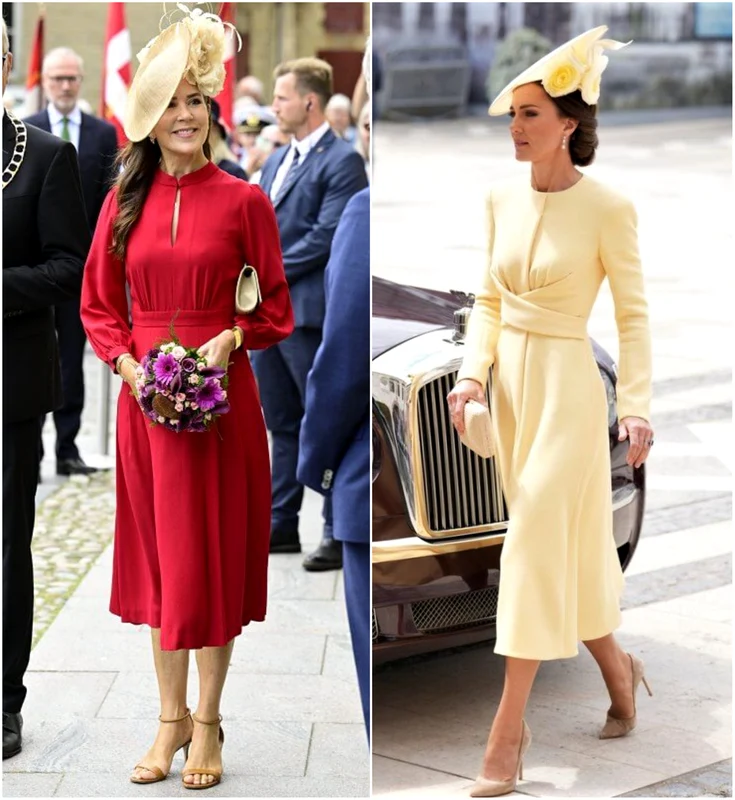 Prințesa Mary a Danemarcei vs. Prințesa Kate