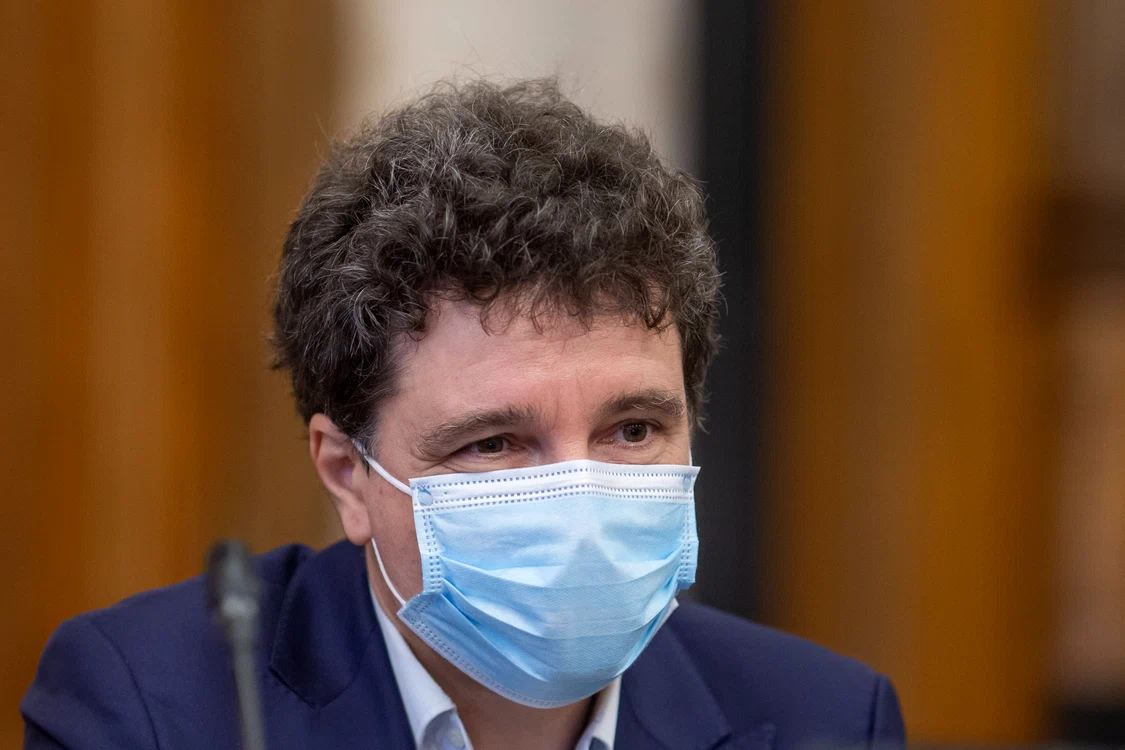 Nicușor Dan a confirmat că s-a vaccinat cu prima dozăfoto: Inquam Photos