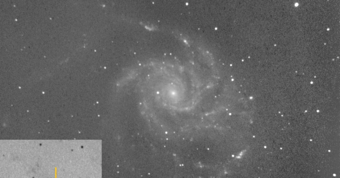 Nova roşie luminoasă aflată pe teritoriul constelaţiei Ursa Mare FOTO Observator Bârlad