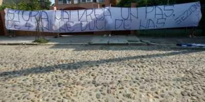 Craiova: Un banner a fost interzis pe „Ion Oblemenco“