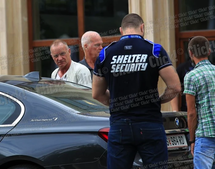 Sting a ajuns in Romania