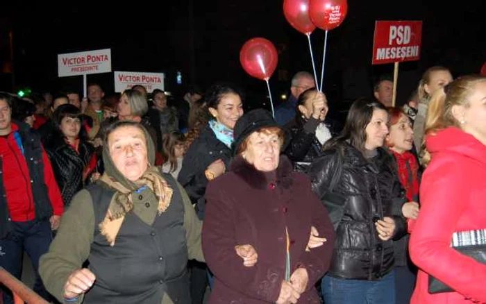 Marşul a început la ora 18.00