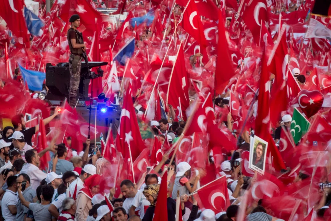Miting în cinstea puciului eşuat la 15 august 2016 FOTO Guliver/ Getty Images