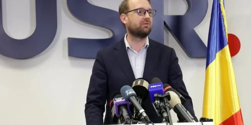 Prim vicepreședintele USR, Dominic Fritz Foto Captură Video USR jpg