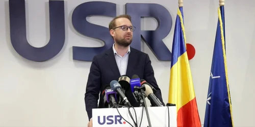 Prim vicepreședintele USR, Dominic Fritz Foto Captură Video USR jpg