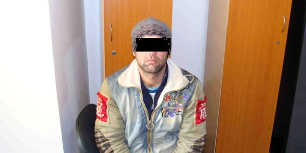 Suspectul a fost prins în Centrul Civic Foto. Poliţia Locală Braşov