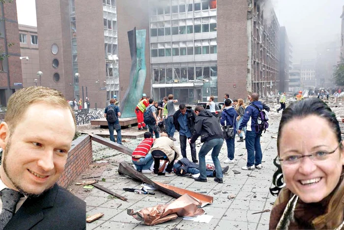 22 iulie 2011. Breivik detonează o bombă în centrul oraşului Oslo (Fotografii: reuters/afp)