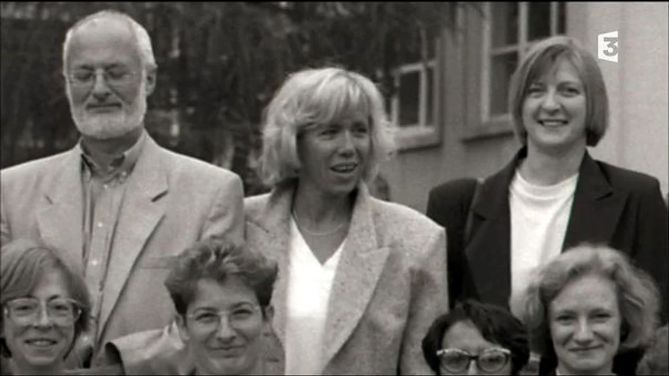 Brigitte Macron, în tinerețe