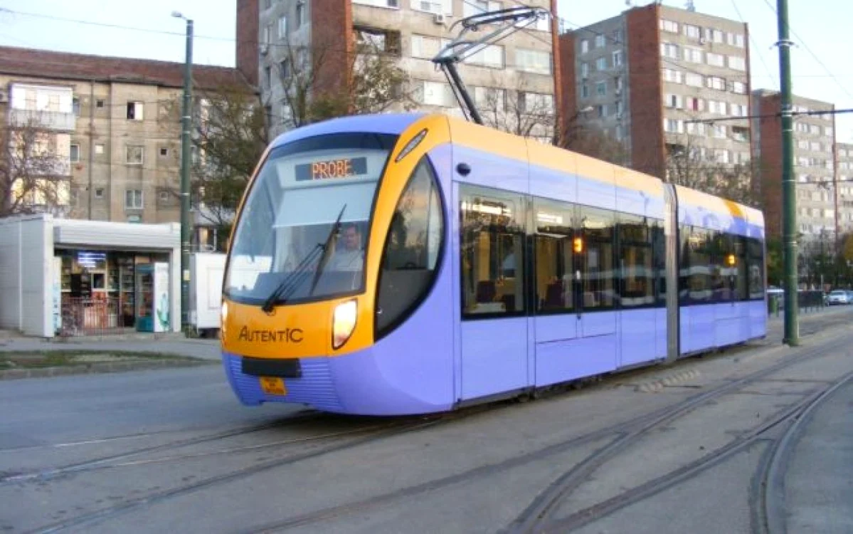 Tramvai nou fabricat la Arad