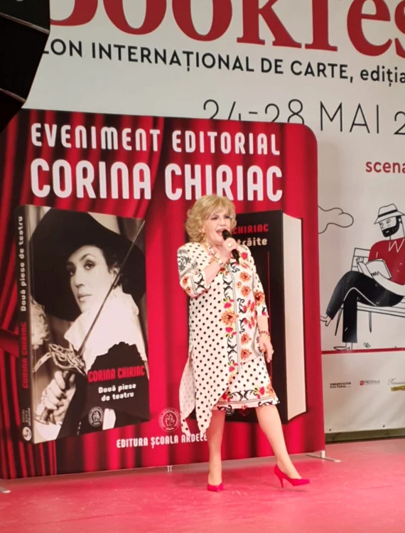 Corina Chiriac e foarte activă