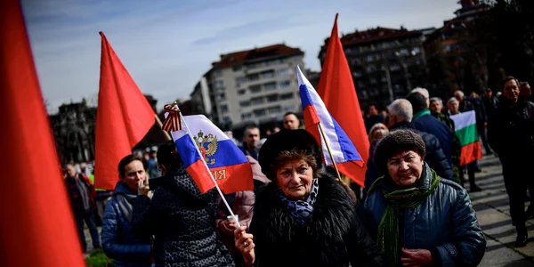 Protest pro rus în Bulgaria FOTO Profimedia jpg