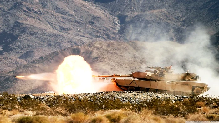 Tanc Abrams M1 FOTO Arhivă