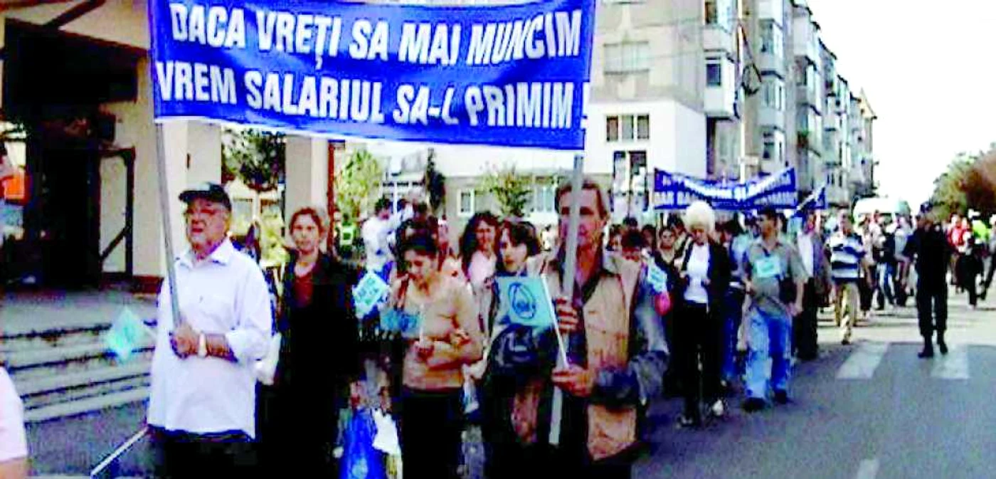 Toamna aceasta, asistenţii maternali au protestat pentru a-şi primi lefurile restante