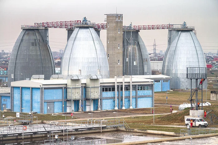 
    Stația de tratare a apelor uzate de la Glina este cel mai important proiect realizat la București din fonduri europene Foto: facebook Nicușor Dan  