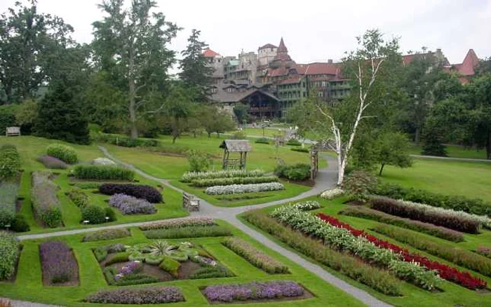 Mohonk Mountain House hotel shining