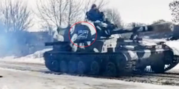 Tancuri rusesti parte a Operatiunii Z în apropiere de granita Ucrainei FOTO East2West