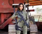 Mădălina Ghenea în uniformă militară SOD 