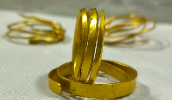 Patru brățări din aur, cu o vechime de 3.300 de ani, descoperite într-o pădure din Gorj  (foto: Facebook)