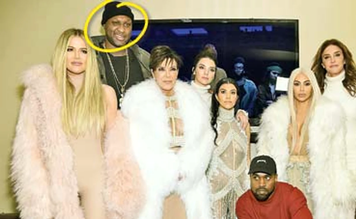 Lamar a petrecut cu clanul Kardashian