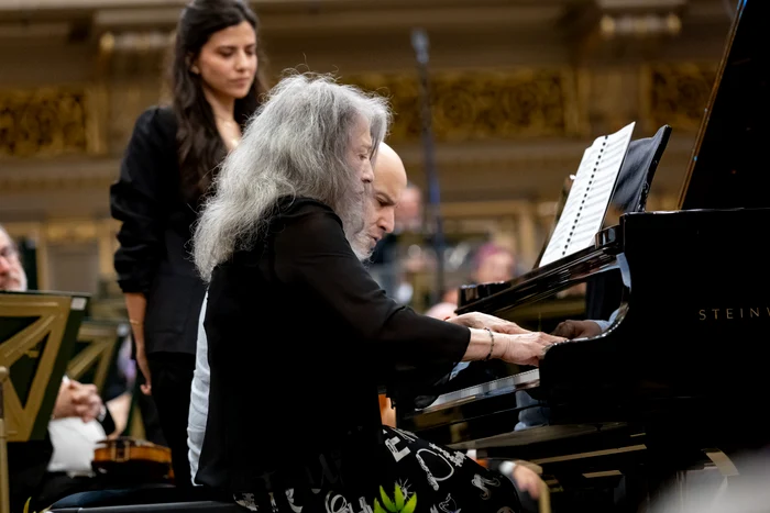 Martha Argerich, Nelson Goerner. Foto Cristina Tănase