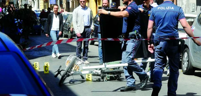 Intervenţie a poliţiei italiene FOTO AFP