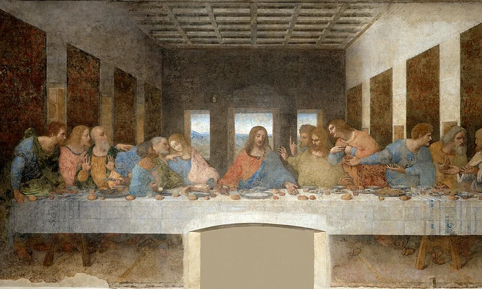 Leonardo da Vinci, „Cina cea de taină” (© Wikimedia Commons)