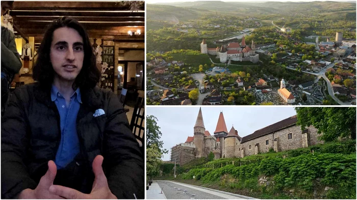 Dorian Riviere la Castelul Corvinilor. Foto: Daniel Guță. ADEVĂRUL