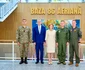 Margareta a Romaniei și Principele Radu în vizita la baza aeriana 86 Borcea, Foto Casa Regala a Romaniei